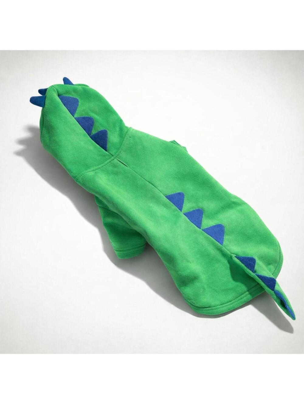 Heart to Tail Green Dinosaur Dog Hoodie Costume Size M Aldi Finds